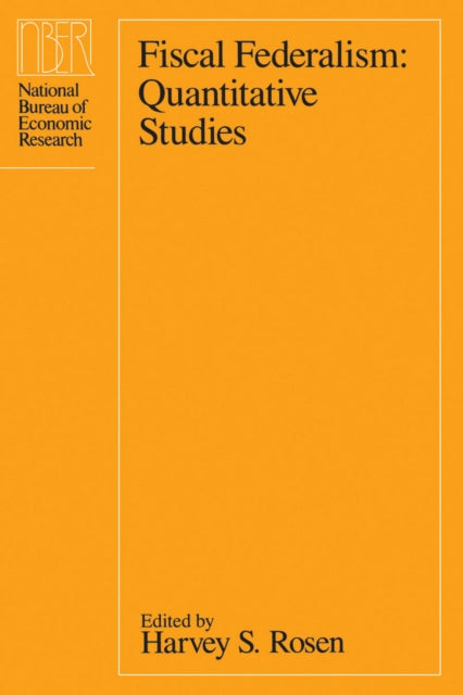 Book cover of: Fiscal Federalism. By: Harvey S. Rosen