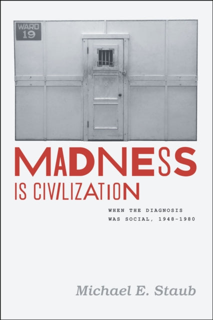 Book cover of: Madness Is Civilization. By: Michael E. Staub