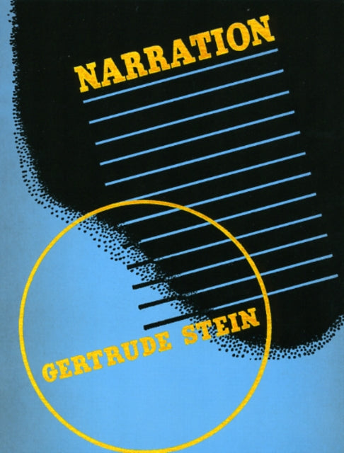 Book cover of: Narration. By: Gertrude Stein