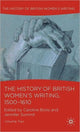 Book cover of: History of British Women's Writing, 1500-1610. By: Caroline Bicks