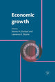 Book cover of: Economic Growth. By: Steven Durlauf