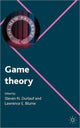 Book cover of: Game Theory. By: Steven N. Durlauf