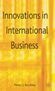 Book cover of: Innovations in International Business. By: Peter J. Buckley