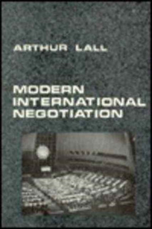 Modern lnternational Negotiation