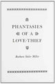 Book cover of: Phantasies of a Love Thief