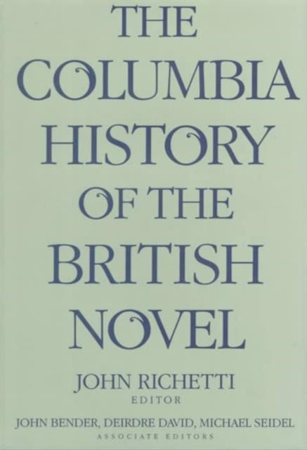 Book cover of: Columbia History of the British Novel