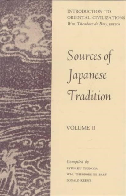 Book cover of: Sources of Japanese Tradition. By: Donald Keene