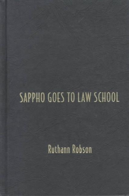Book cover of: Sappho Goes to Law School