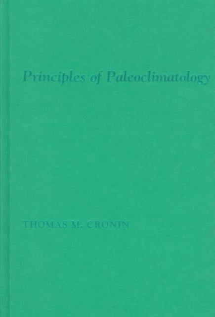Book cover of: Principles of Paleoclimatology