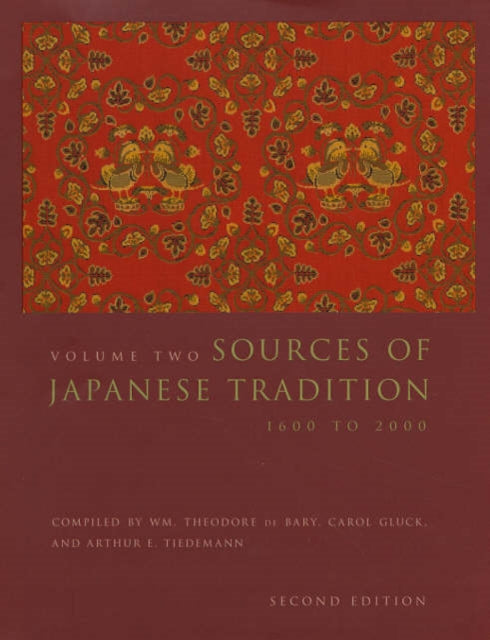 Book cover of: Sources of Japanese Tradition