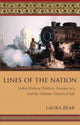 Book cover of: Lines of the Nation. By: Laura Bear