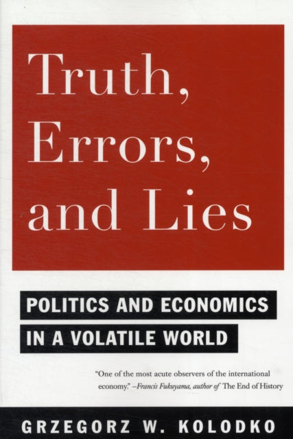 Book cover of: Truth, Errors, and Lies. By: Grzegorz Kolodko