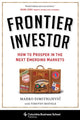 Book cover of: Frontier Investor. By: Marko Dimitrijevic