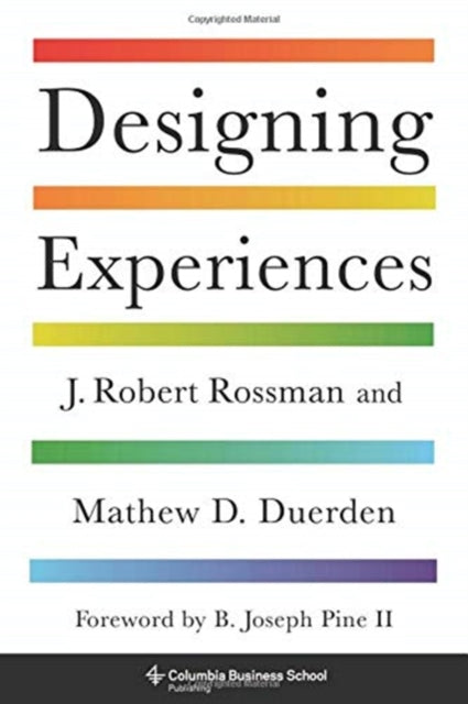 Book cover of: Designing Experiences. By: J. Robert Rossman