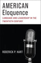 Book cover of: American Eloquence. By: Roderick P. Hart