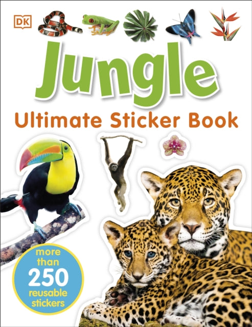 Book cover of: Jungle Ultimate Sticker Book