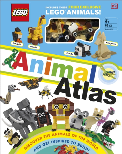Book cover of: LEGO Animal Atlas. By: DK Publishing
