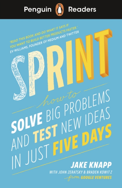 Book cover of: Penguin Readers Level 6: Sprint (ELT Graded Reader). By: Jake Knapp
