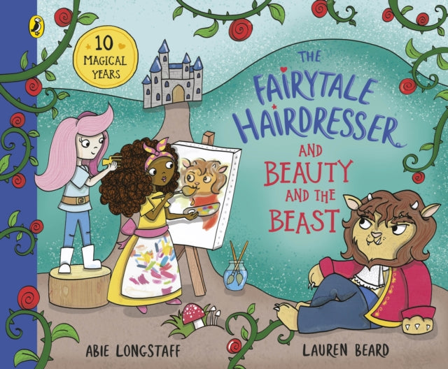 Book cover of: Fairytale Hairdresser and Beauty and the Beast. By: Abie Longstaff