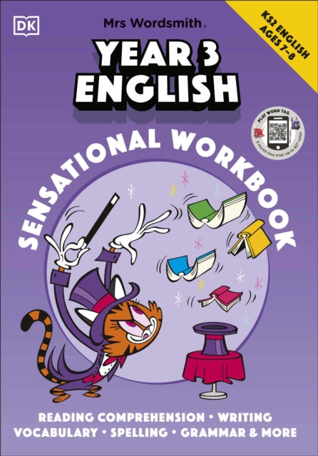 Book cover of: Mrs Wordsmith Year 3 English Sensational Workbook, Ages 7–8 (Key Stage 2). By: Wordsmith
