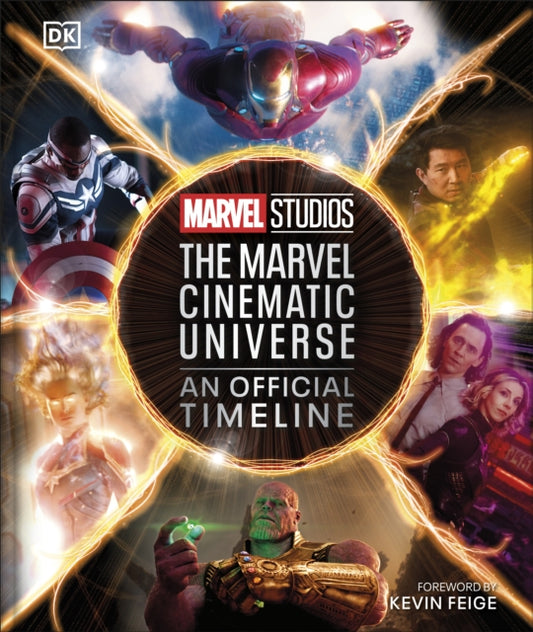 Book cover of: Marvel Studios The Marvel Cinematic Universe An Official Timeline. By: Anthony Breznican