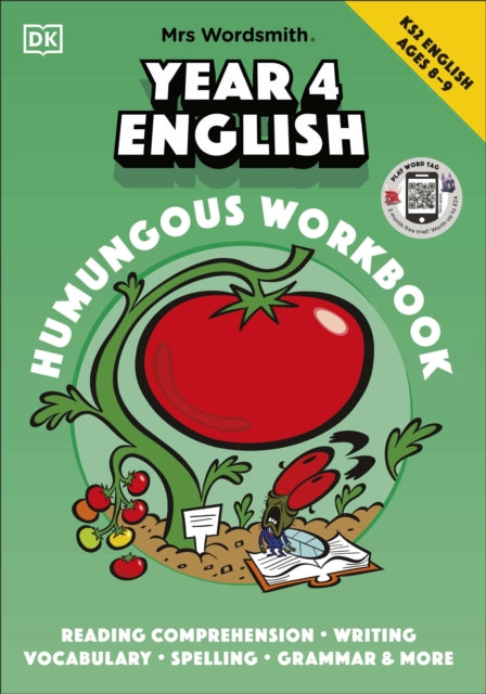 Mrs Wordsmith Year 4 English Humungous Workbook, Ages 8–9 (Key Stage 2), with 3 months free access to Word Tag, Mrs Wordsmith's fun-packed, vocabulary-boosting app! 9780241554685 Wordsmith
