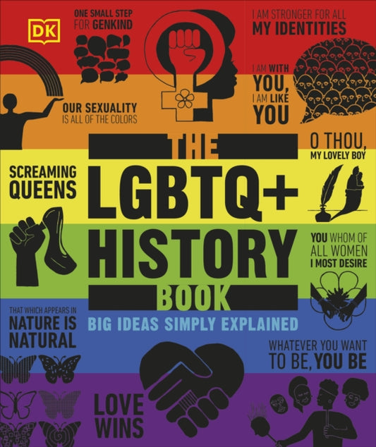 LGBTQ + History Book, Big Ideas Simply Explained 9780241596265 DK Publishing