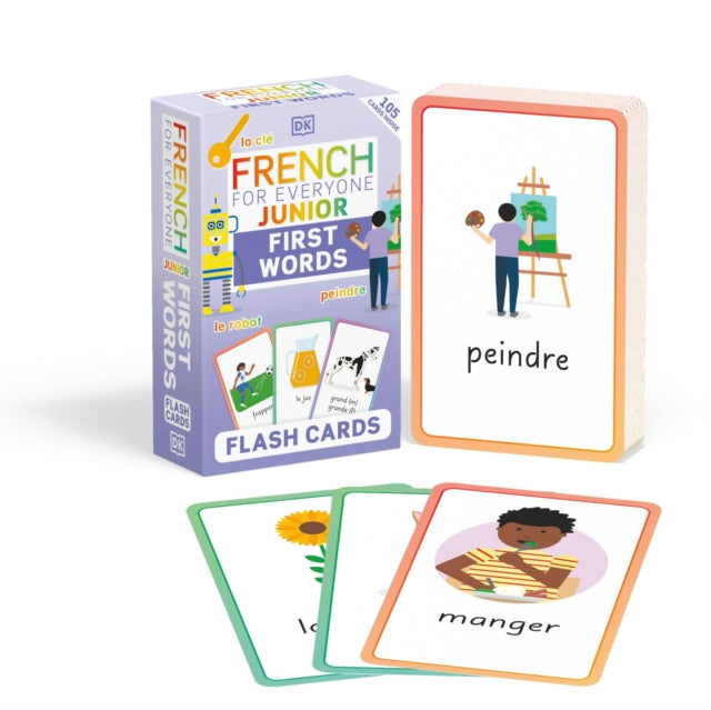 Book cover of: French for Everyone Junior First Words Flash Cards