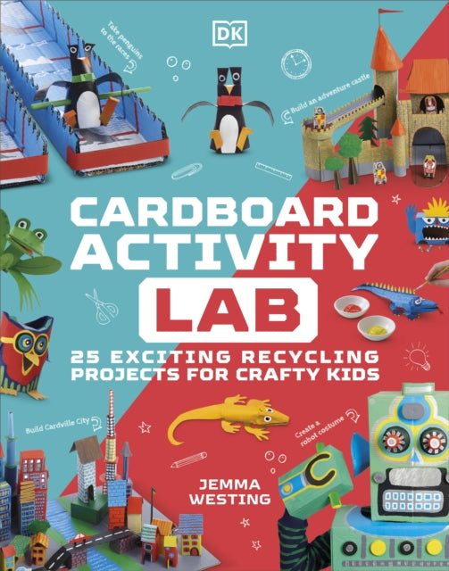 Book cover of: Cardboard Activity Lab. By: Jemma Westing