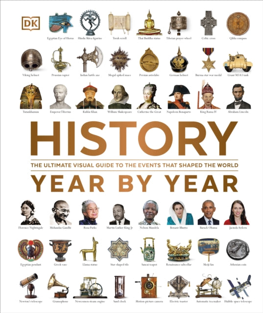 Book cover of: History Year by Year. By: DK Publishing