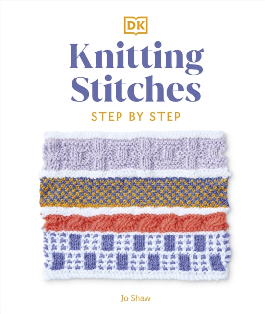 Book cover of: Knitting Stitches Step-by-Step. By: DK Publishing