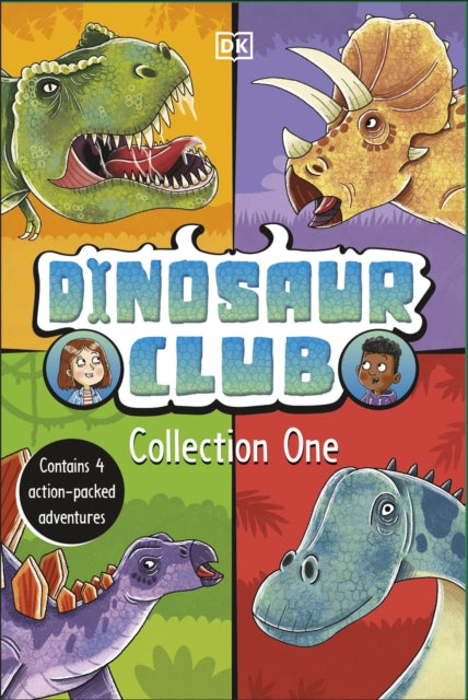 Book cover of: Dinosaur Club Collection One. By: Rex Stone