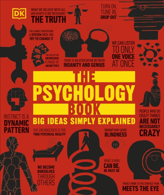 Psychology Book, Big Ideas Simply Explained 9780241638682 DK Publishing