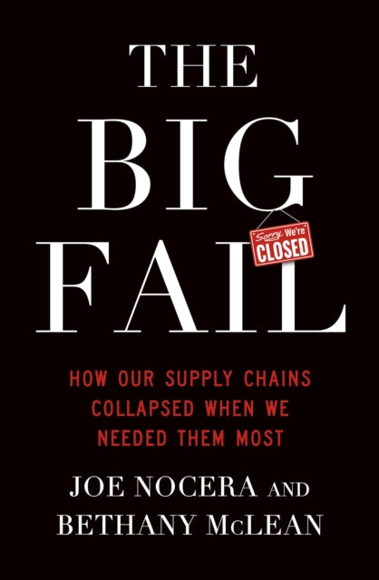 Book cover of: Big Fail. By: Bethany McLean