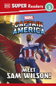 Book cover of: DK Super Readers Level 3 Marvel Captain America Meet Sam Wilson!. By: DK Publishing