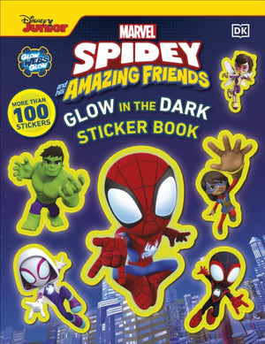 Marvel Spidey and His Amazing Friends Glow in the Dark Sticker Book, With More Than 100 Stickers