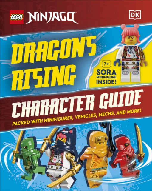 LEGO Ninjago Dragons Rising Character Guide, With LEGO Sora Minifigure 9780241681404 DK Publishing