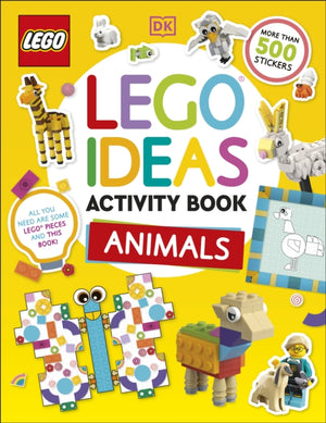 LEGO Ideas Activity Book Animals, Packed with LEGO Building and Sticker Activities and Fun Facts. With 500+ Stickers!