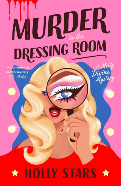 Book cover of: Murder in the Dressing Room. By: Holly Stars