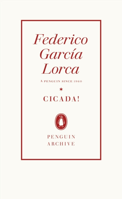 Cicada! 9780241746844 Federico García Lorca