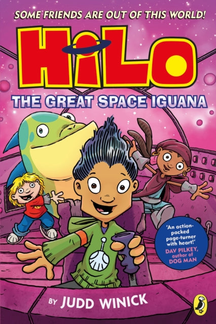 Book cover of: Hilo: The Great Space Iguana