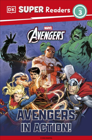 DK Super Readers Level 3 Marvel Avengers in Action