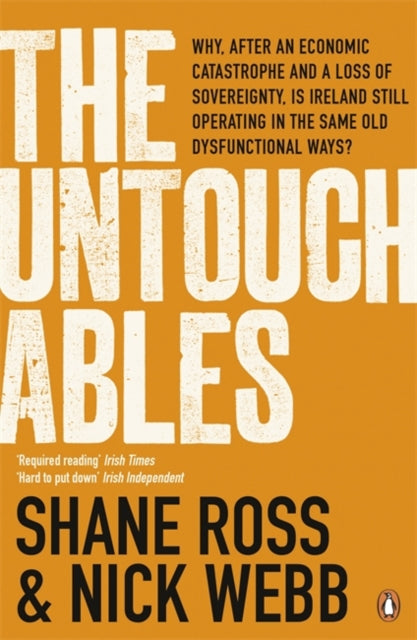 Book cover of: Untouchables. By: Shane Ross