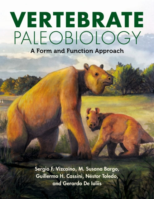 Book cover of: Vertebrate Paleobiology. By: Sergio F. Vizcaíno