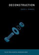 Book cover of: Deconstruction. By: David J. Gunkel