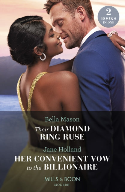 Book cover of: Their Diamond Ring Ruse / Her Convenient Vow To The Billionaire. By: Bella Mason