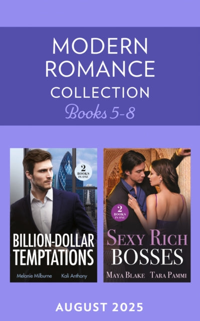 Book cover of: Modern Romance August 2025 Books 5-8