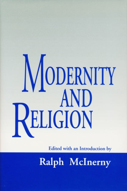 Book cover of: Modernity and Religion