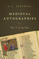 Book cover of: Medieval Autographies