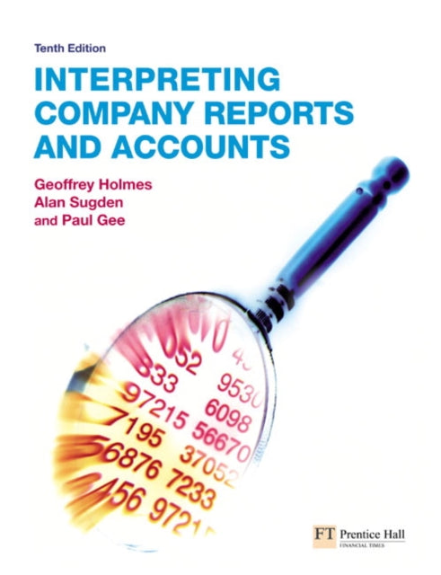 Book cover of: Interpreting Company Reports. By: Geoffrey Andrew Holmes